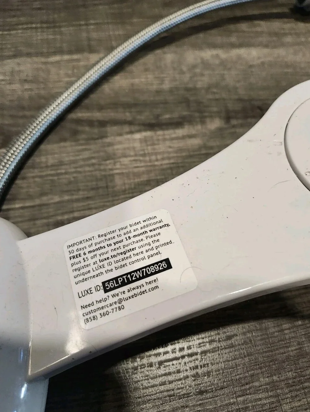 Luxe bidet neo